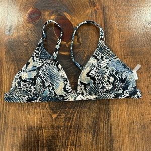 Shade & Shore Blue Print Bikini